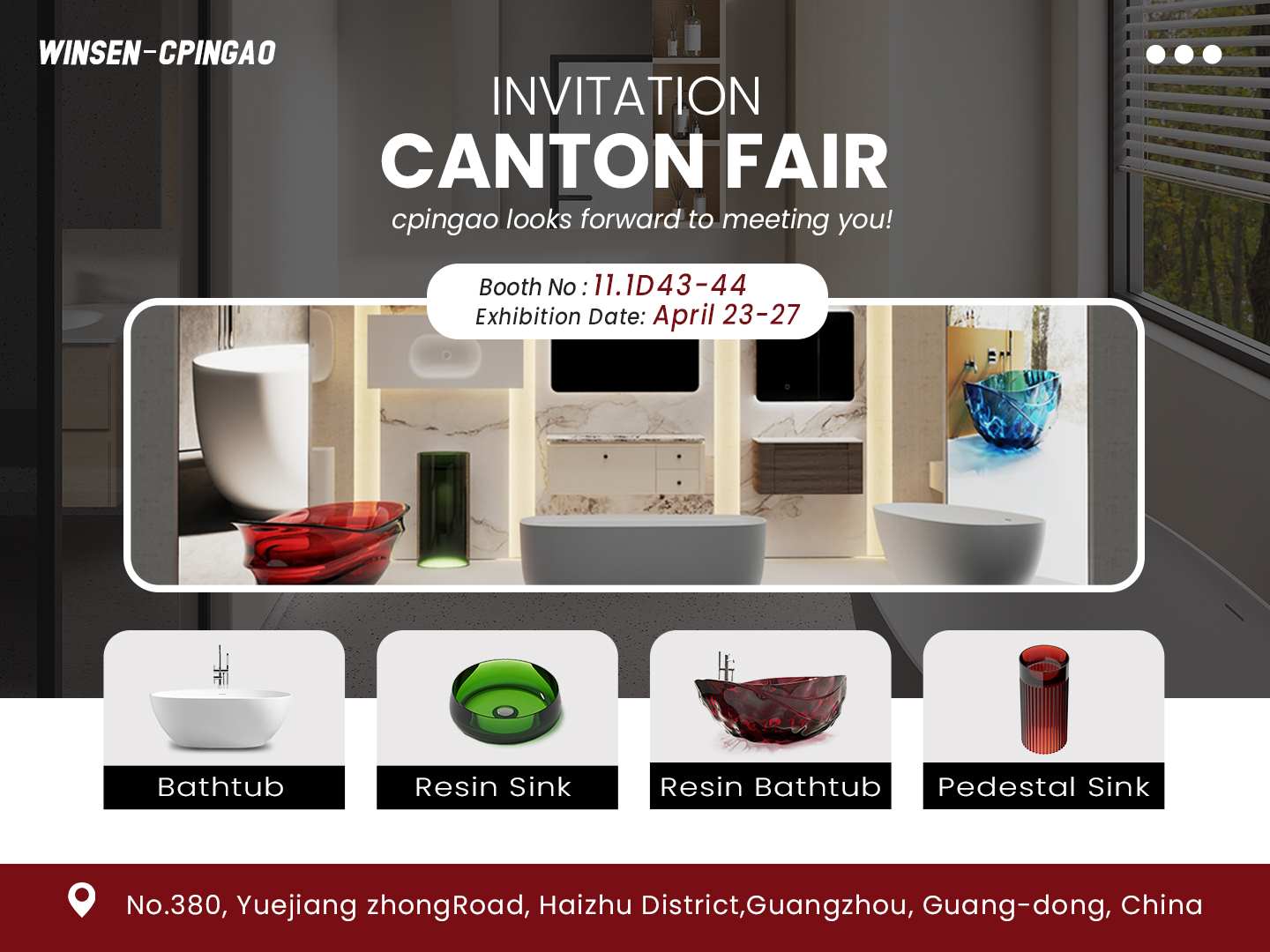 Canton Fair 2026 Invitation By  Cpingao