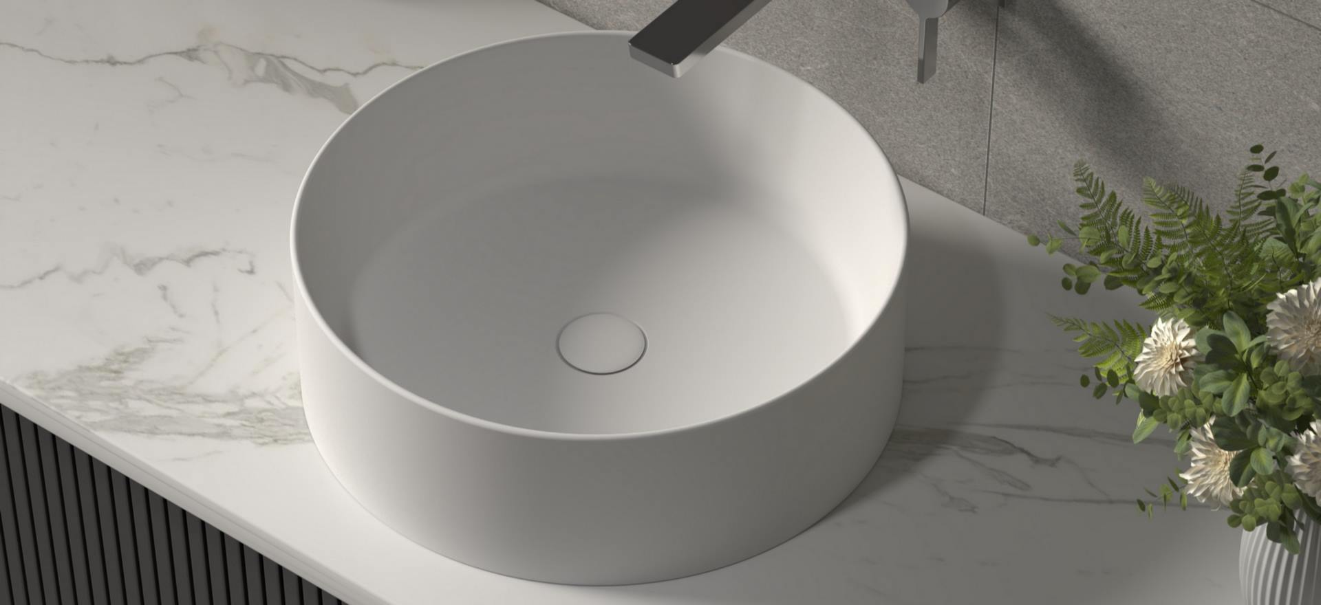 Solid Surface Bathroom Basin CPG-2209-1