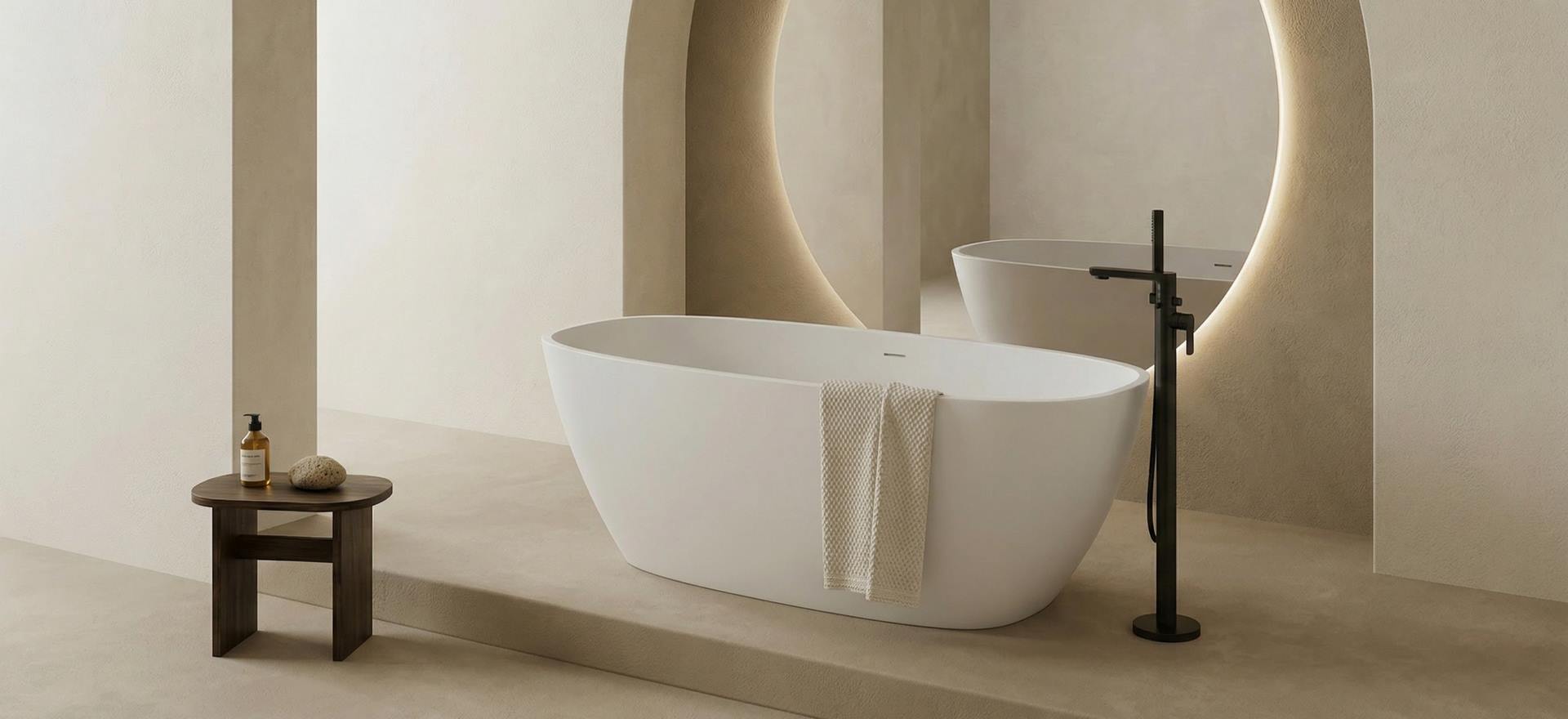 Solid Surface BathtubCPG-8812-2