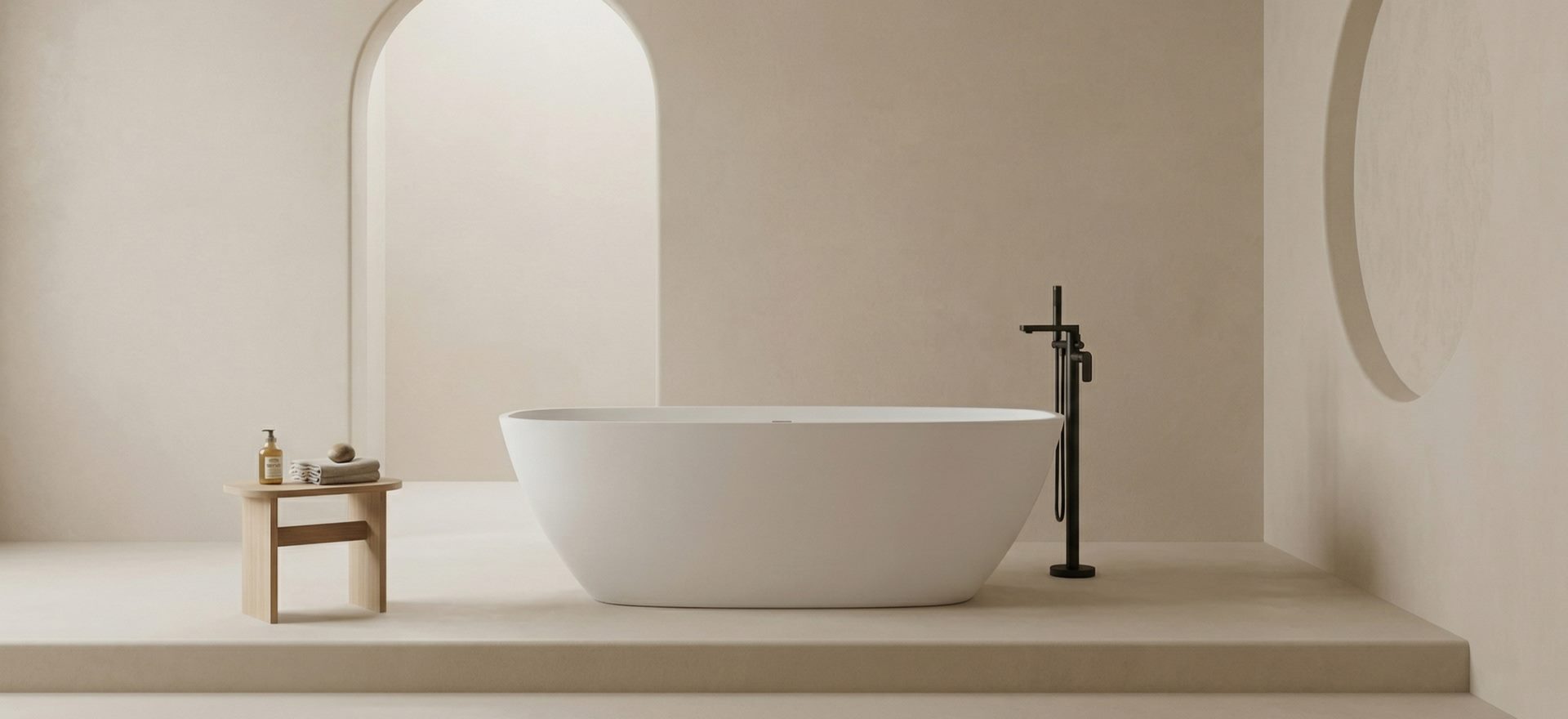 Solid Surface BathtubCPG-8812-4