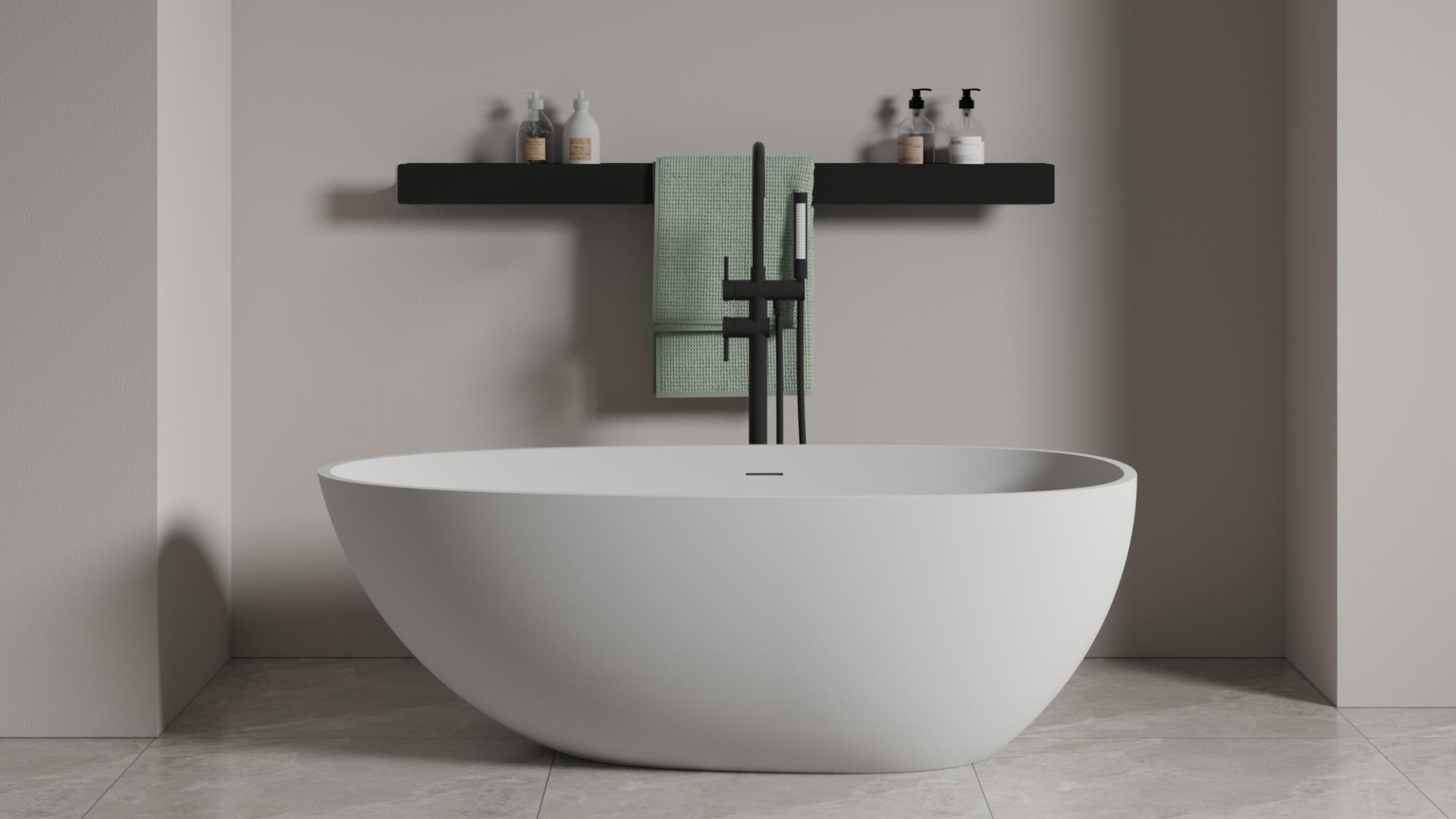 Solid Surface Bathtub CPG-8802A-2