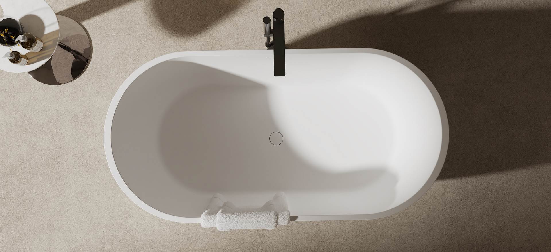 Solid Surface Bathtub CPG-8810-3