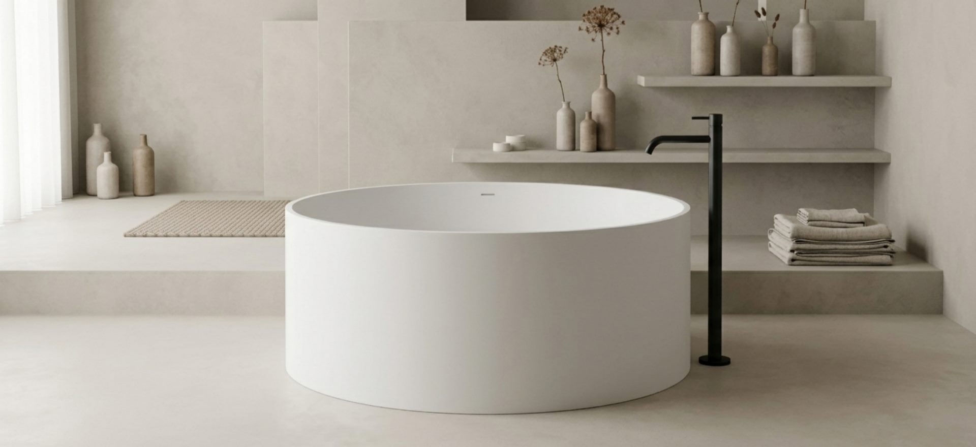 Solid Surface Bathtub CPG-8818-1