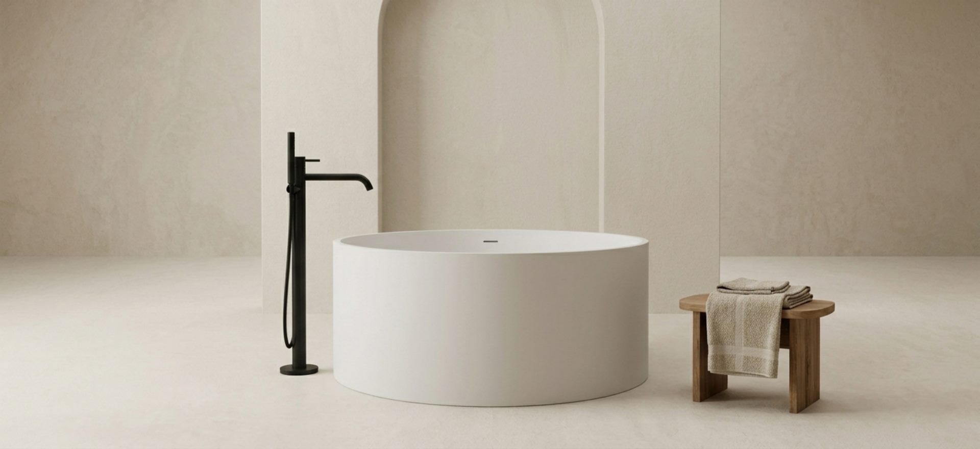 Solid Surface Bathtub CPG-8818-3