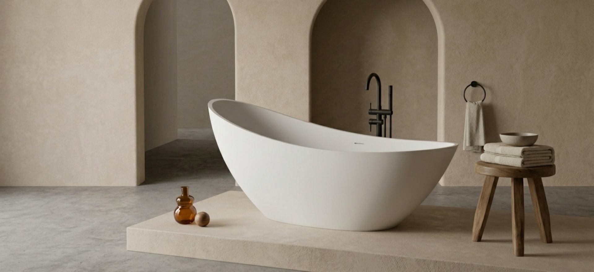 Solid Surface Bathtub CPG-8822-3