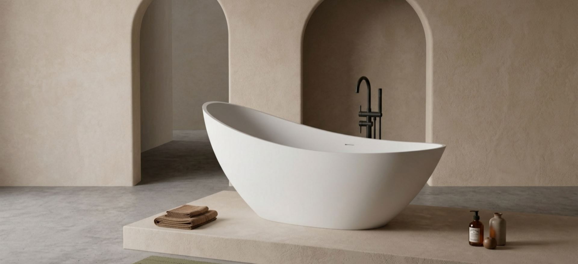 Solid Surface Bathtub CPG-8822-4