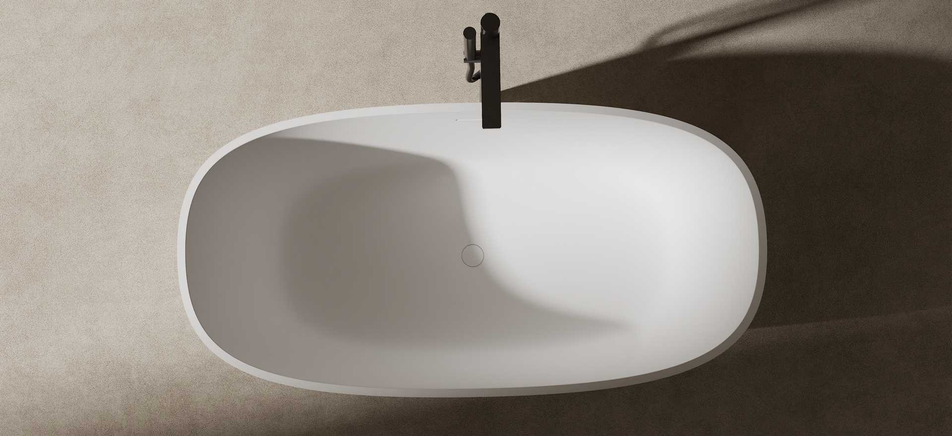 Solid Surface Bathtub CPG-8823-3