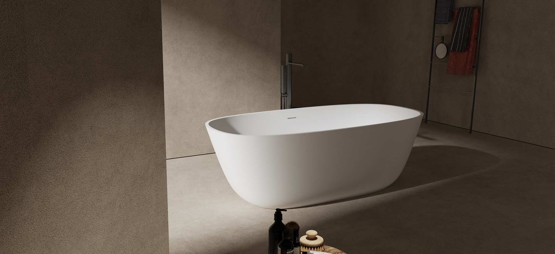 Solid Surface Bathtub CPG-8823-4