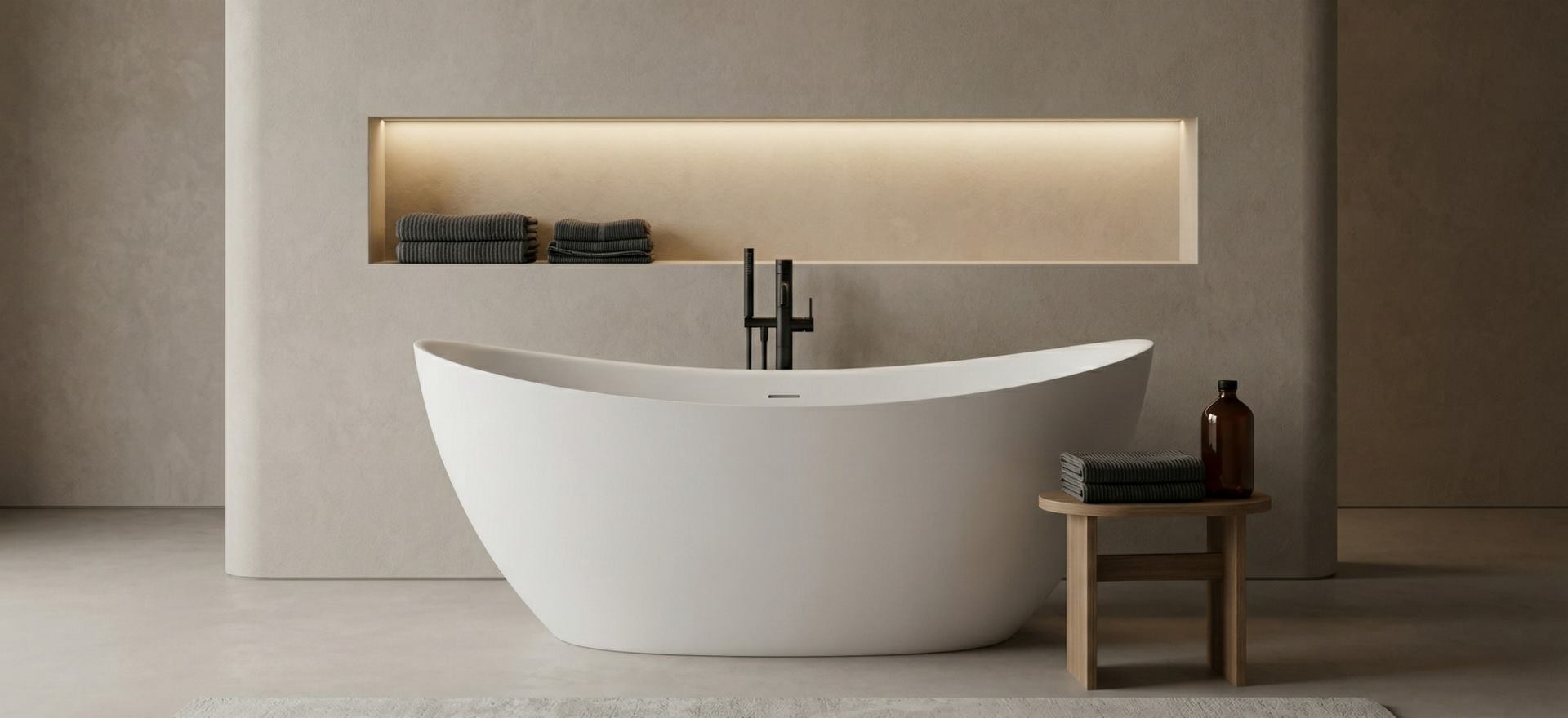 Solid Surface Bathtub CPG-8826-3
