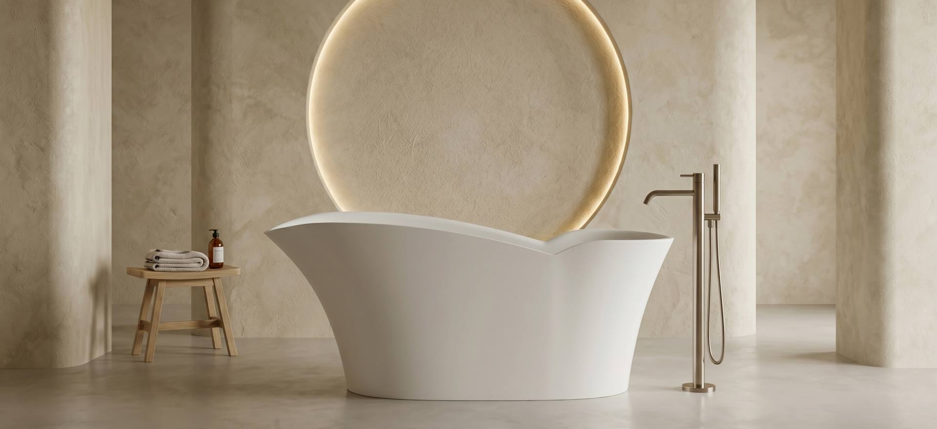 Solid Surface Bathtub CPG-8831-2