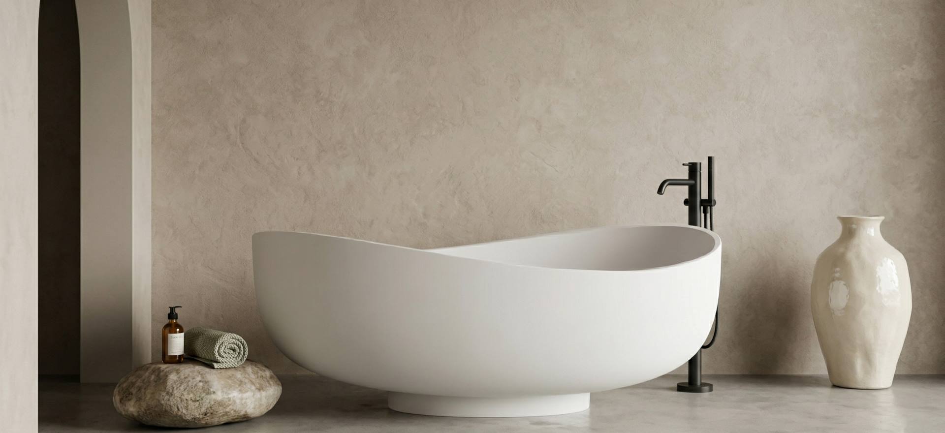 Solid Surface Bathtub CPG-8833-4