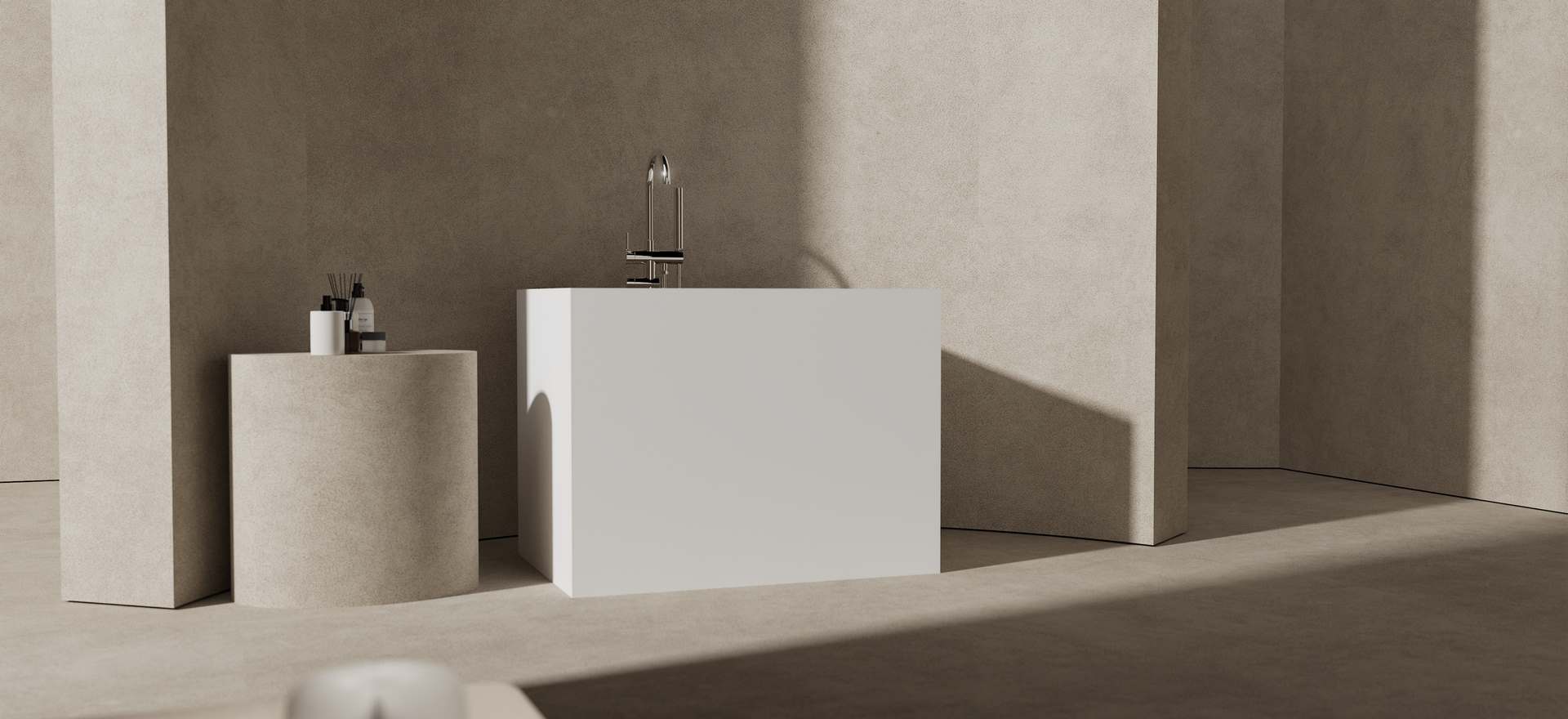 Solid Surface Bathtub CPG-8842-4