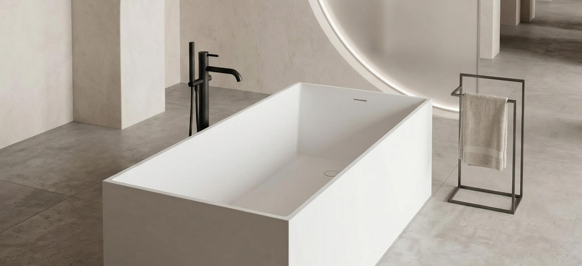 Solid Surface Bathtub CPG-8843-3