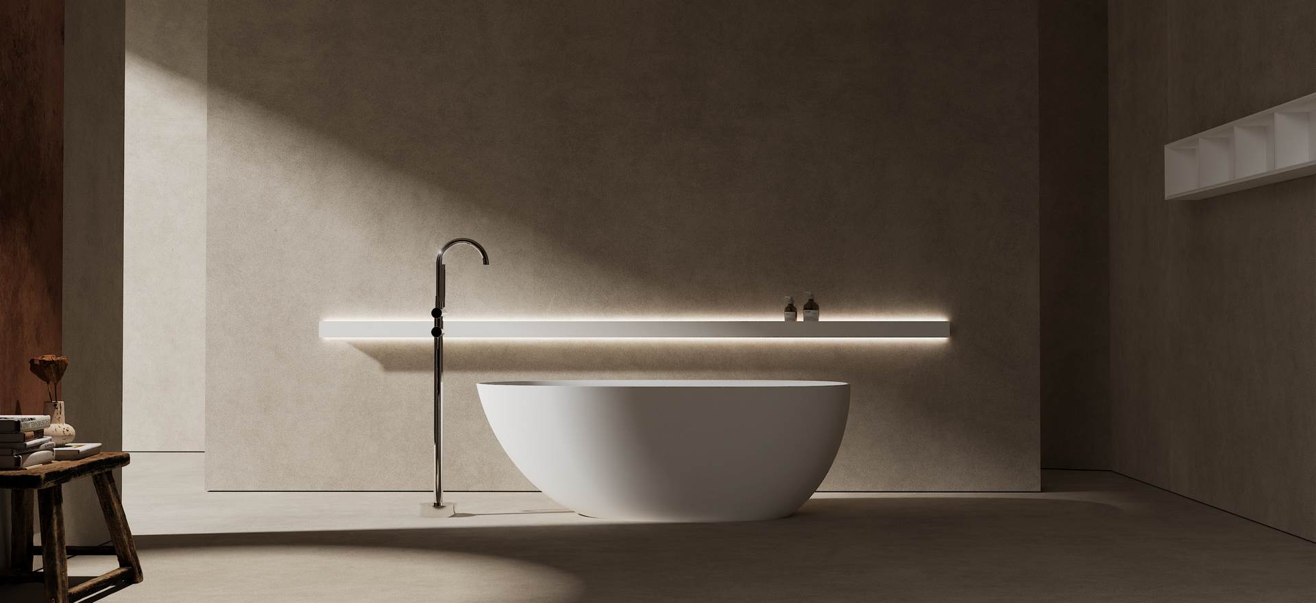 Solid Surface Bathtub CPG-8848-1