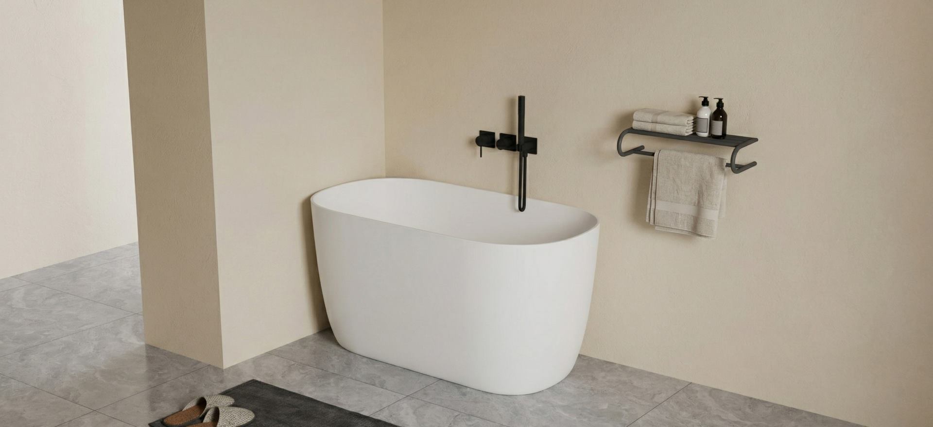 Solid Surface Bathtub CPG-8853A-1