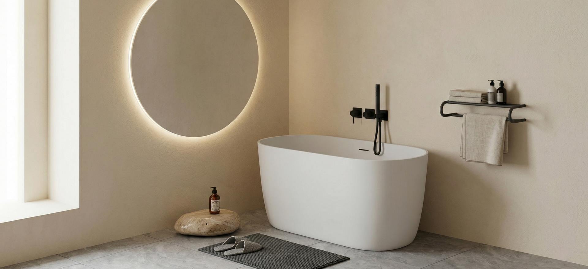 Solid Surface Bathtub CPG-8853A-3