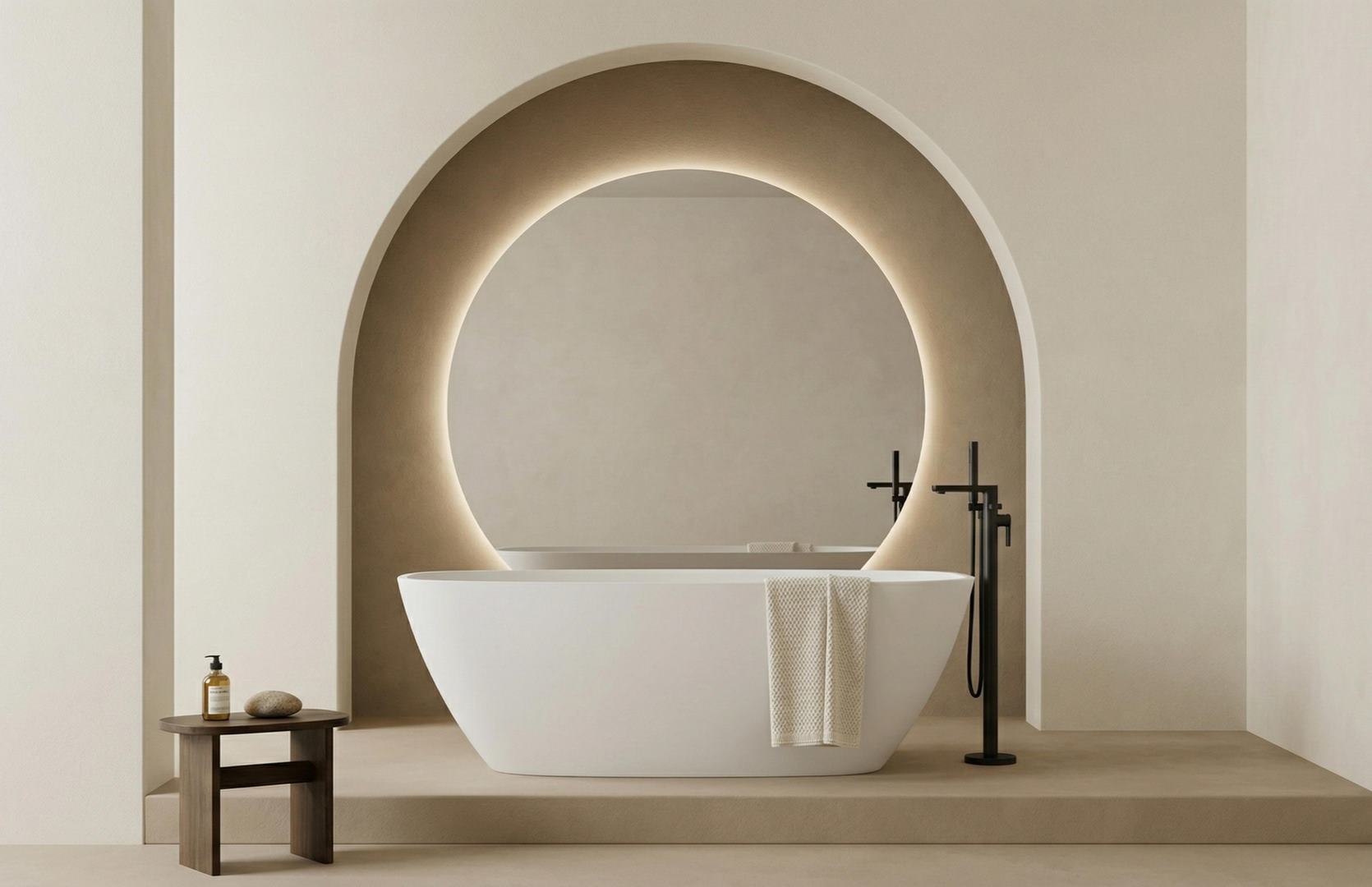 Solid Surface Bathtub Main Image CPG-8812