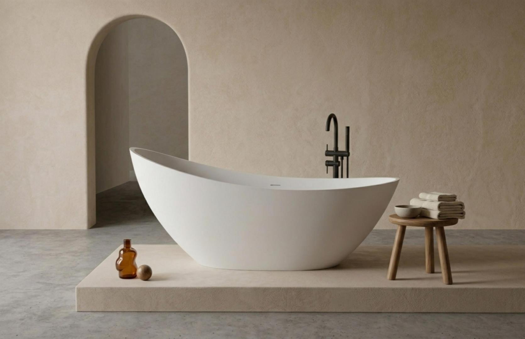 Solid Surface Bathtub Main Image CPG-8822