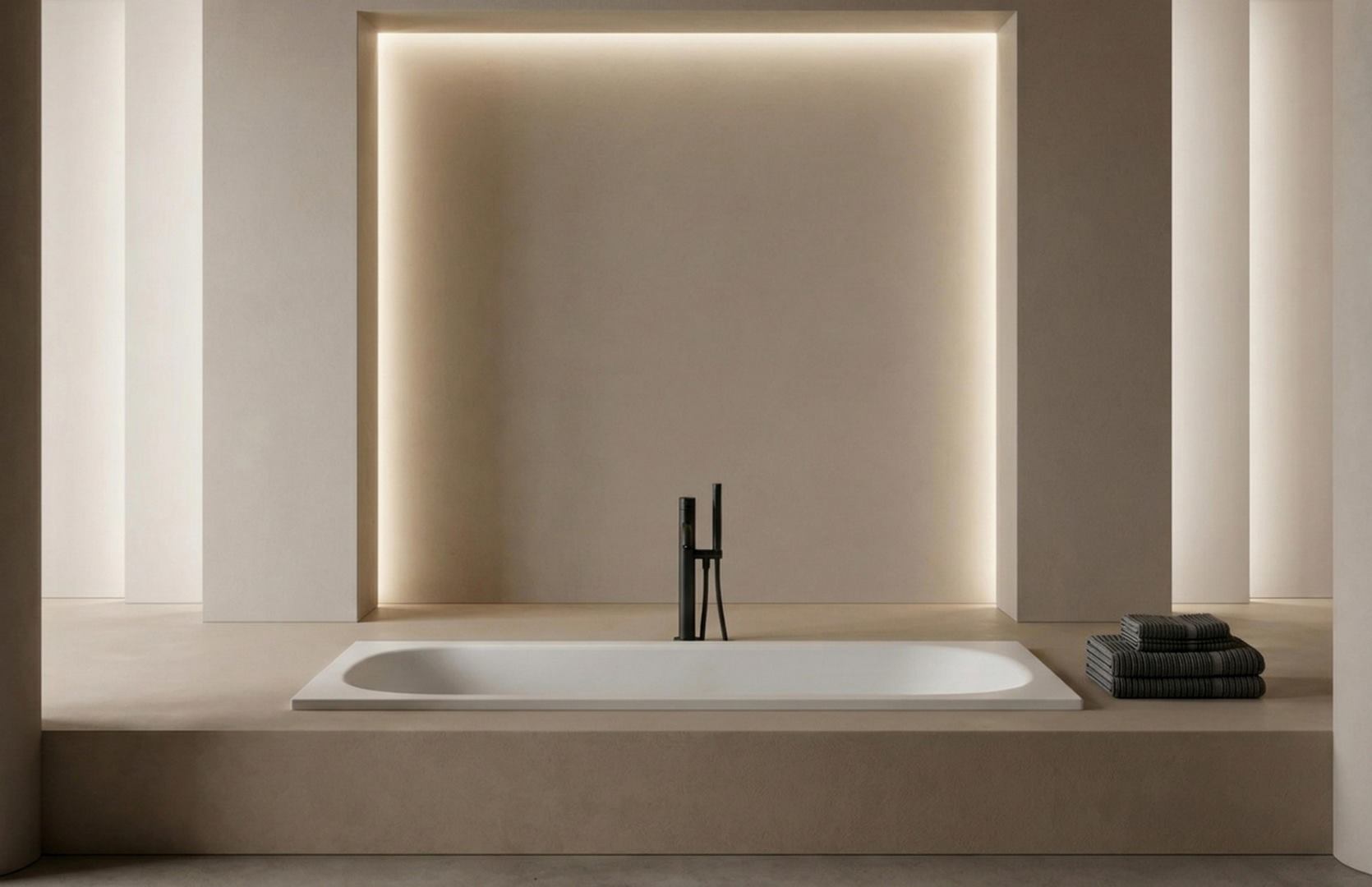 Solid Surface Bathtub Main Image CPG-8825