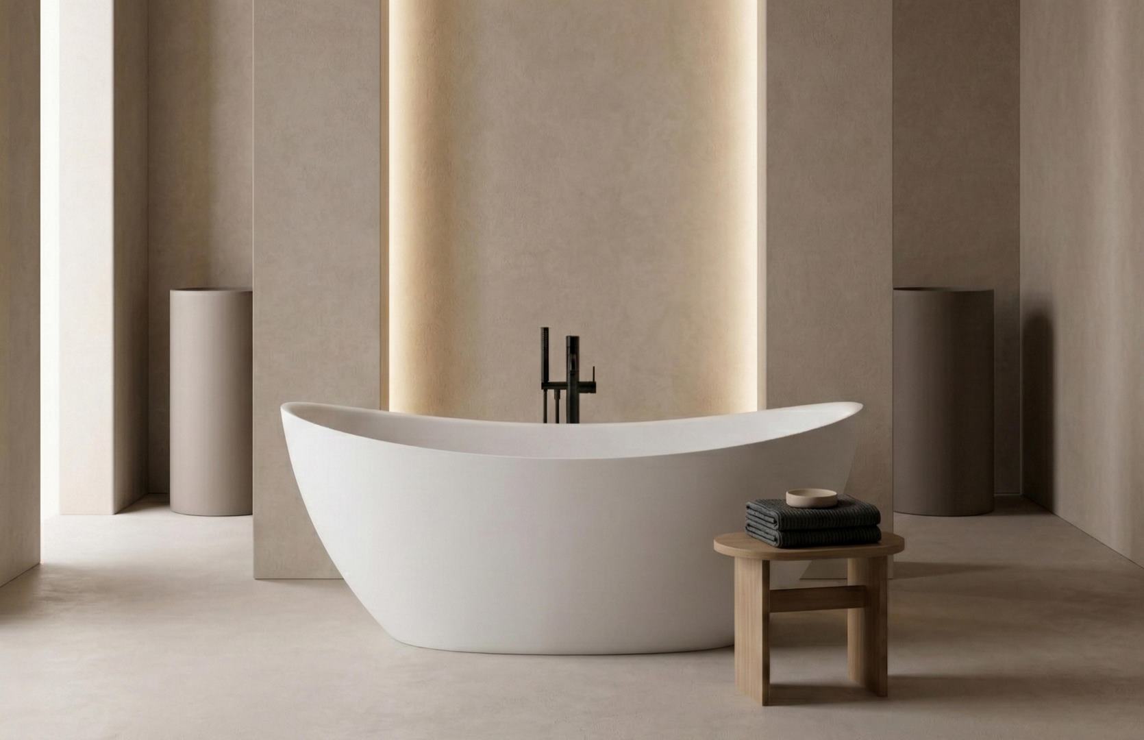 Solid Surface Bathtub Main Image CPG-8826