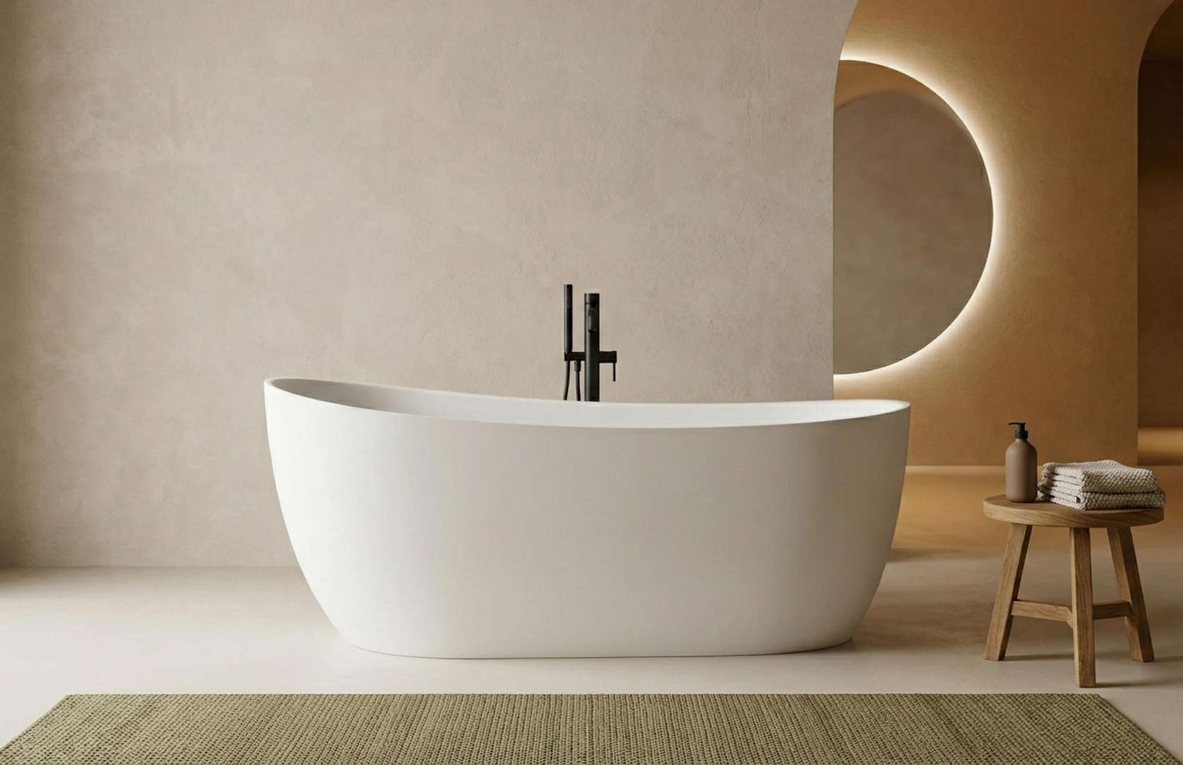 Solid Surface Bathtub Main Image CPG-8828