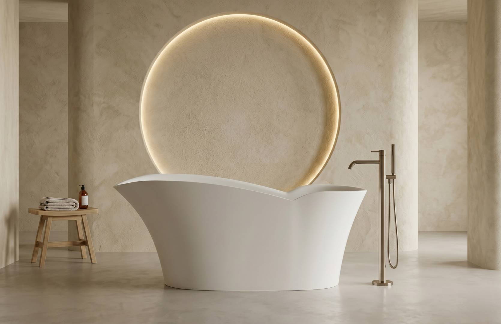 Solid Surface Bathtub Main Image CPG-8831