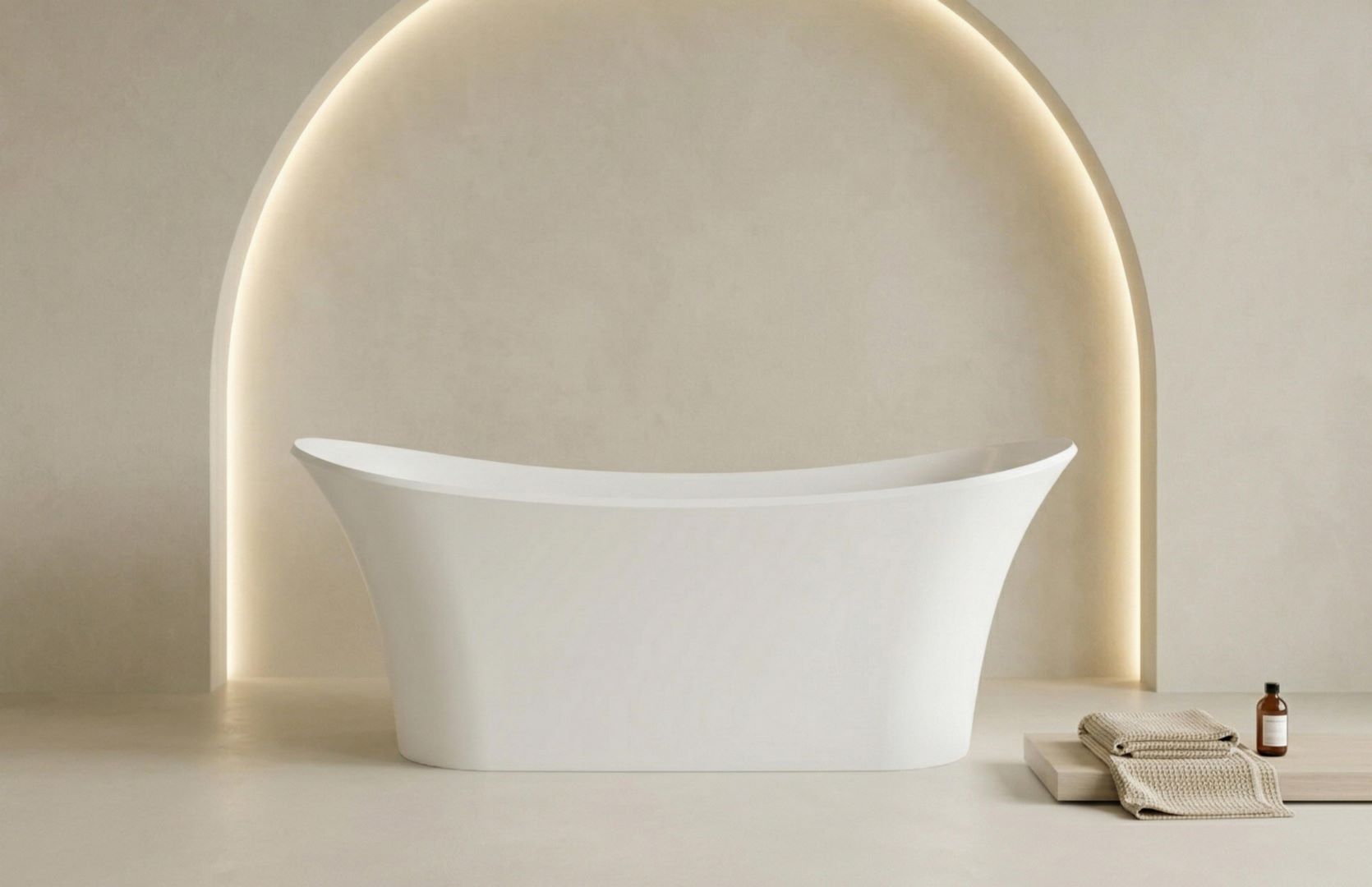 Solid Surface Bathtub Main Image CPG-8832