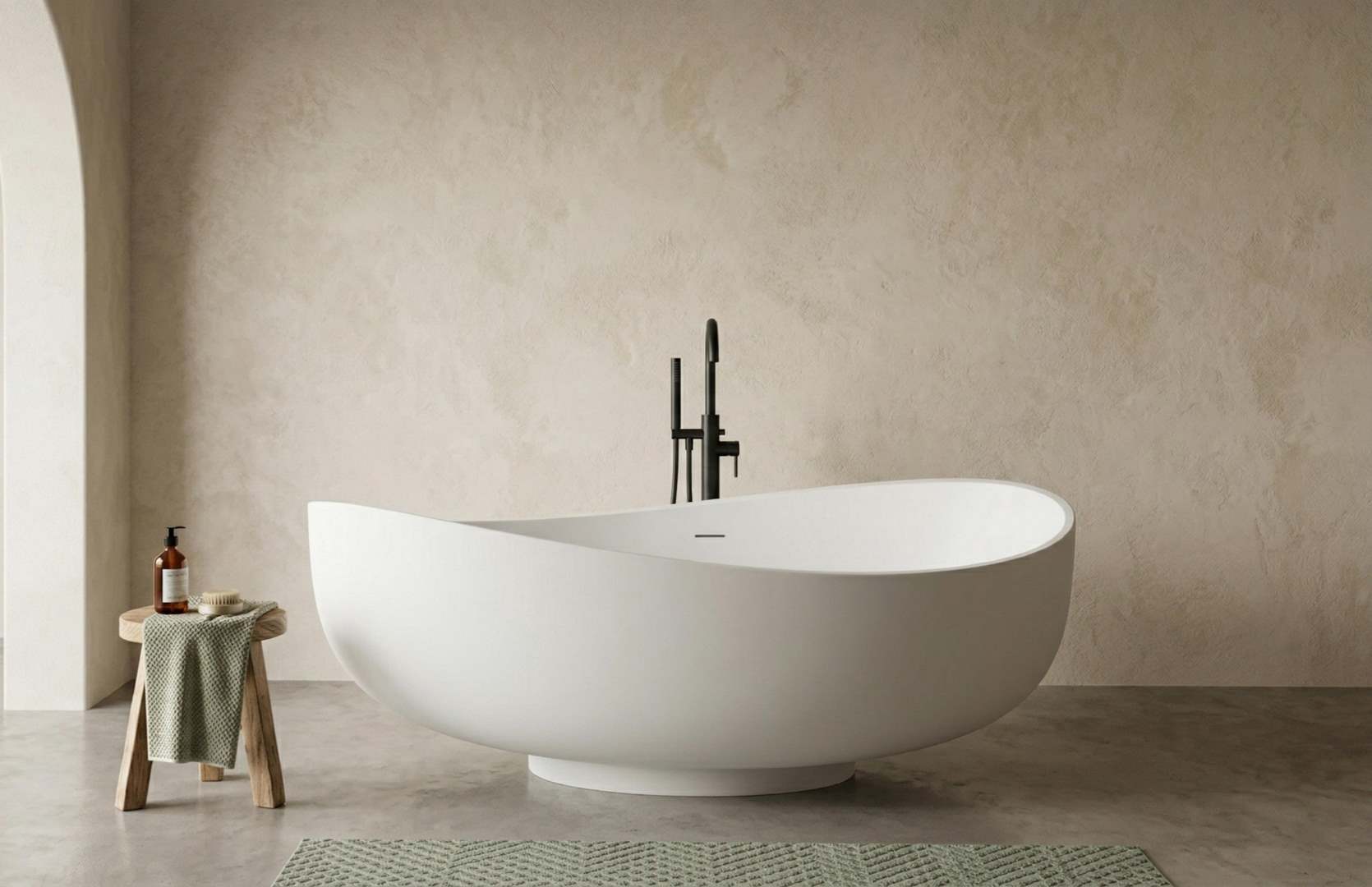 Solid Surface Bathtub Main Image CPG-8833
