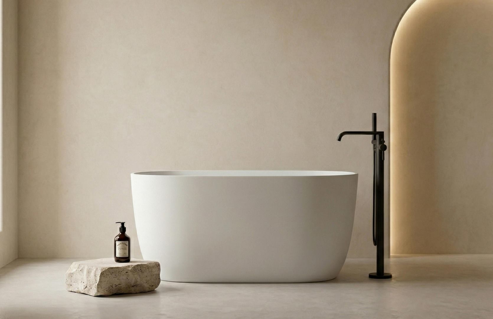 Solid Surface Bathtub Main Image CPG-8853A