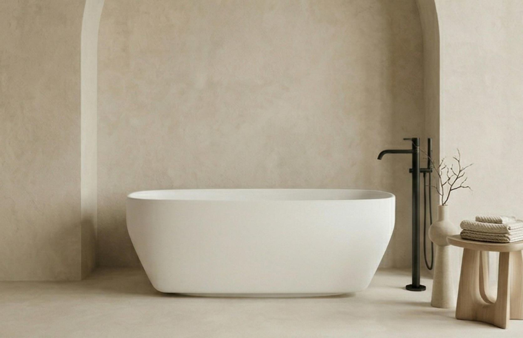 Solid Surface Bathtub Main Image CPG-885