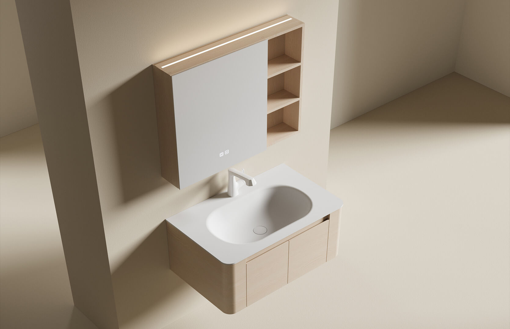 Solid Surface Modern Vanity Bathroom__-CPG-3389