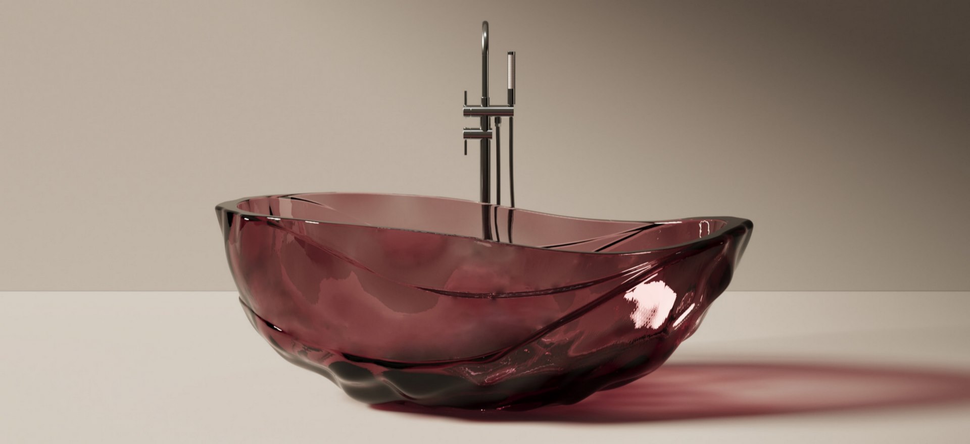 Translucent Resin Bathtub CPG-8852-1