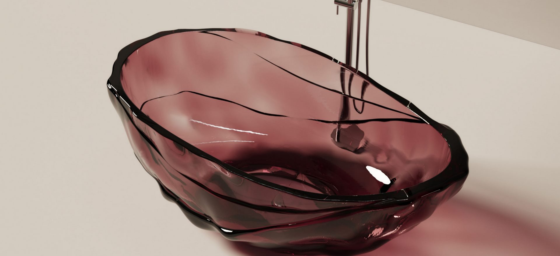 Translucent Resin Bathtub CPG-8852-2