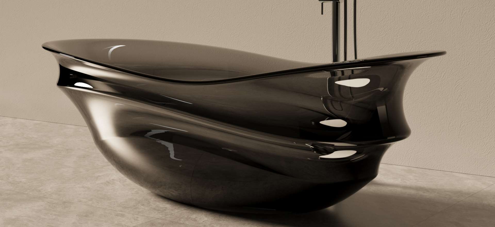 Translucent Resin Bathtub CPG-8856-2